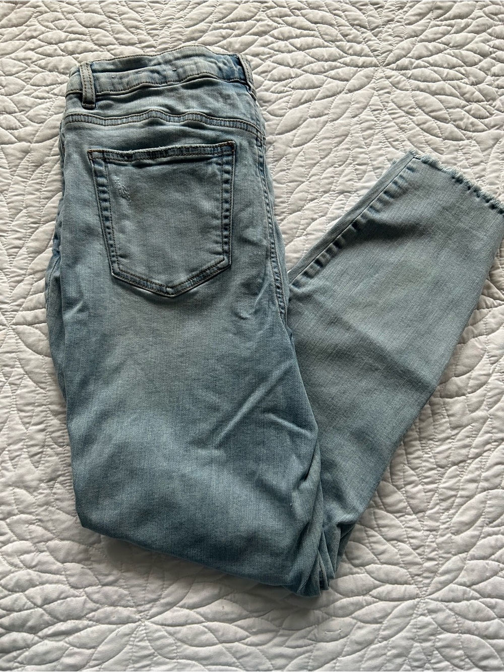 Addition Elle Premium Denim Jeans Light Wash Blue Size 14 Excellent Condition